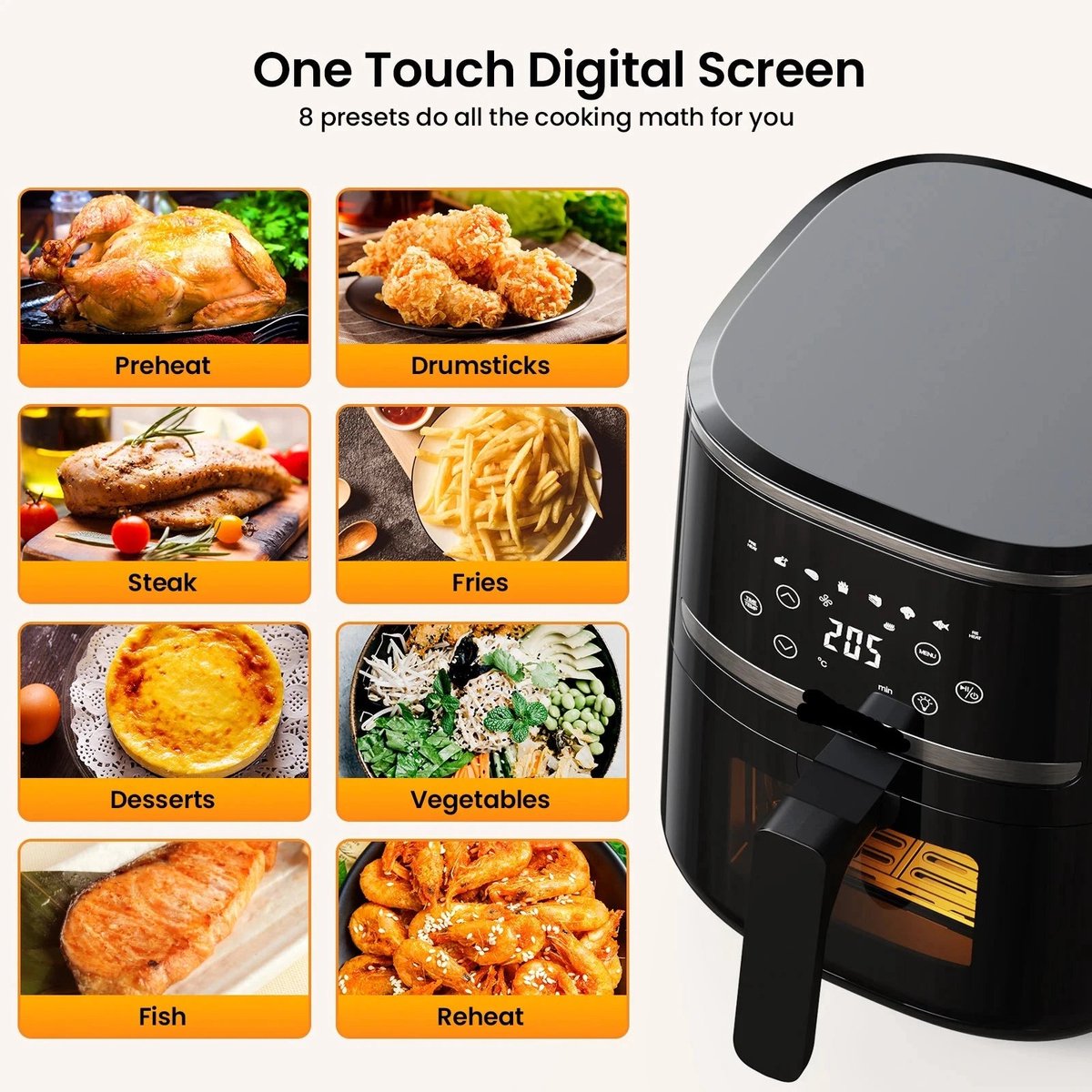 Philips Airfryer Digital 5L Zwart