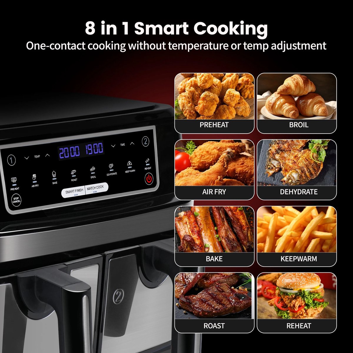 Philips Airfryer Digital XXL 9L met Grillrack Zwart