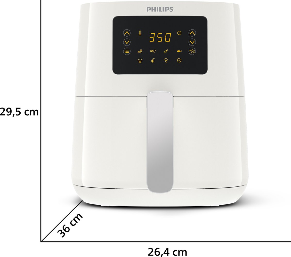 Philips Airfryer Essential 3000 Series HD9252/00 4L