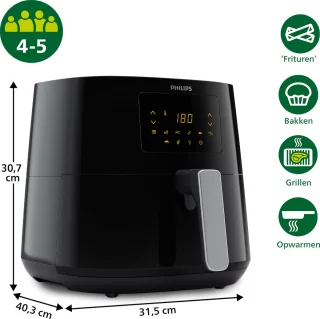 Philips Airfryer Essential 3000 Series HD9270/70 6,2L XL