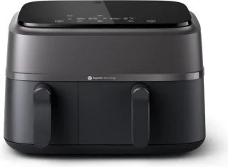 Philips Airfryer NA350/00 9L met 2 Baklades Touchscreen