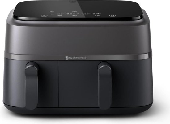 Philips Airfryer NA350/00 9L met 2 Baklades Touchscreen