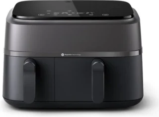 Philips Airfryer NA350/00 9L met 2 Baklades Touchscreen