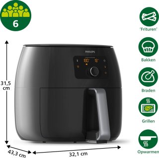 Philips Airfryer XXL HD9650/90 7.3L