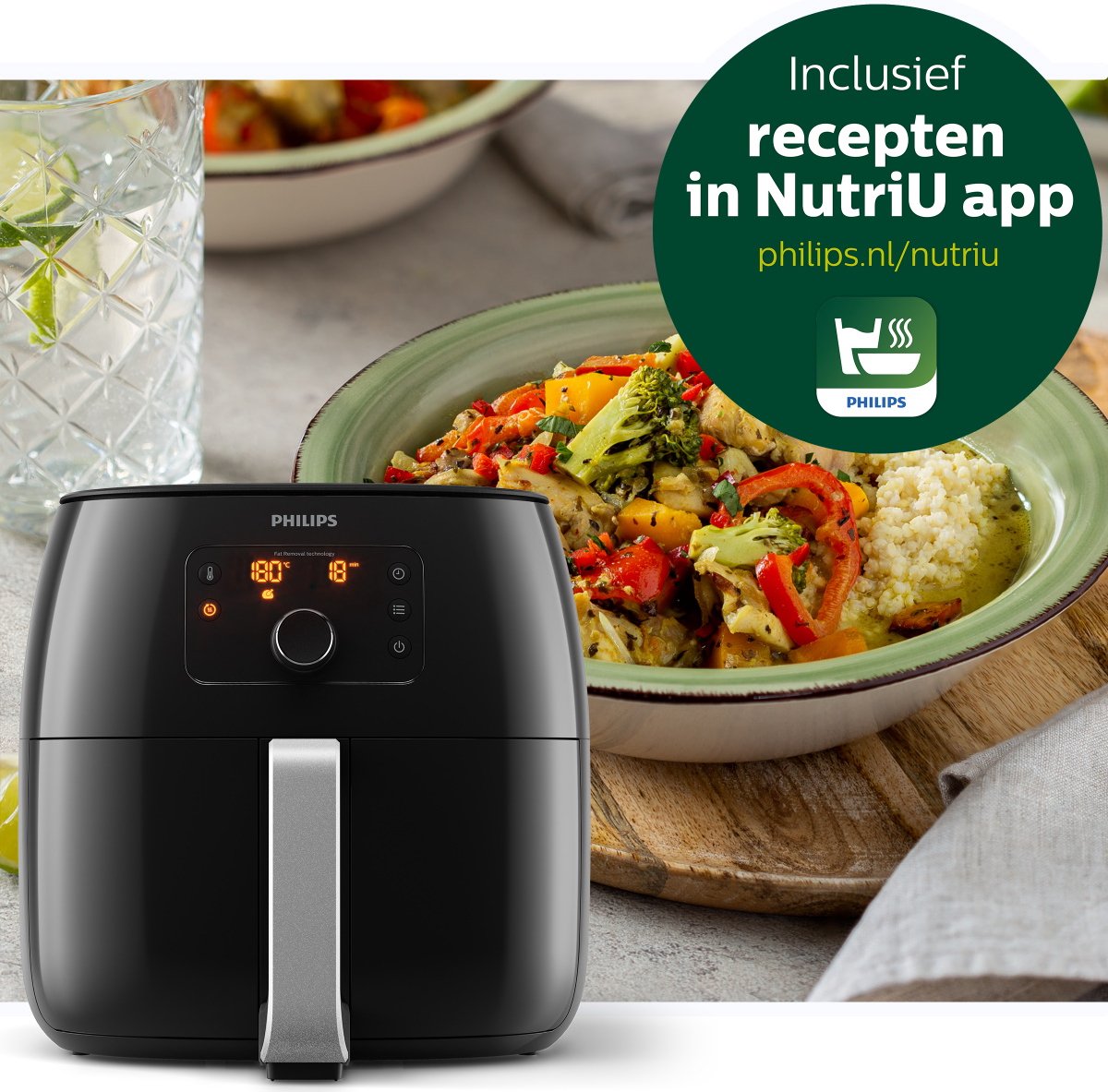 Philips Airfryer XXL Premium HD9651/90 Heteluchtfriteuse