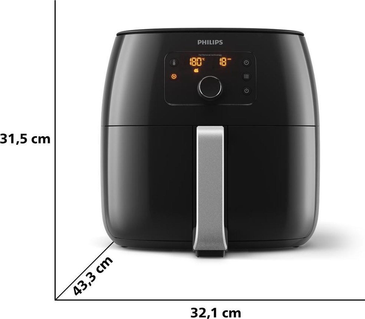 Philips Airfryer XXL Premium HD9652/90 Heteluchtfriteuse