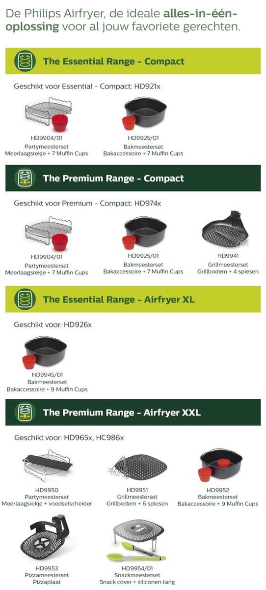Philips Airfryer XXL Premium HD9652/90 Heteluchtfriteuse