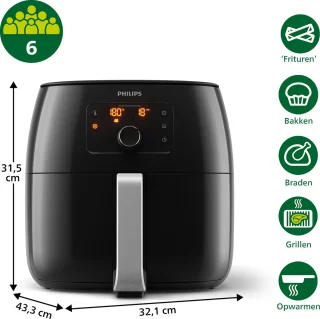 Philips Airfryer XXL Premium HD9653/90