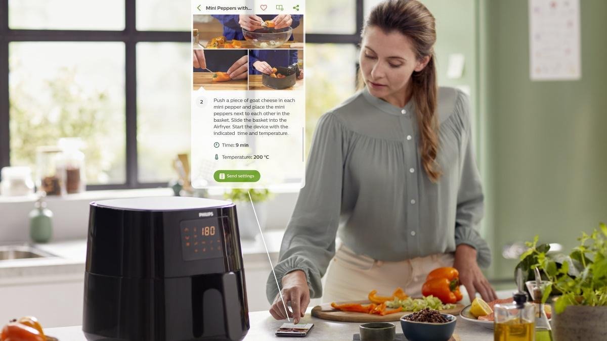 Philips Essential 5000 Series Airfryer XL HD9280/90 6.2L