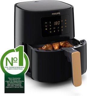 Wat vinden we goed aan de Philips Essential App Connect Heteluchtfriteuse HD9255/80
