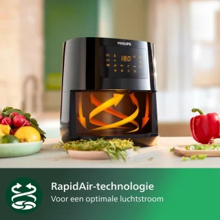Philips Essential App Connect Heteluchtfriteuse HD9255/80