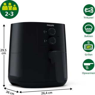 Philips HD9200/90 Airfryer Essential 3000 Series 4,1L