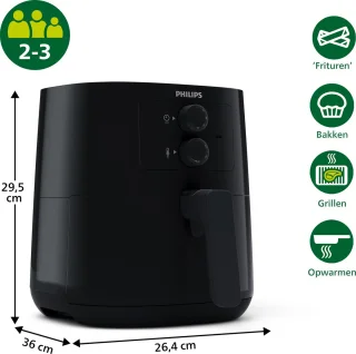 Philips HD9200/90 Airfryer Essential 3000 Series 4,1L