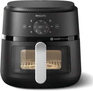 Philips Versuni 2000 Heteluchtfriteuse 6.2L Zwart