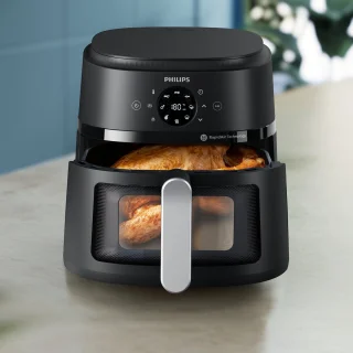 Philips Versuni 2000 Heteluchtfriteuse 6.2L Zwart