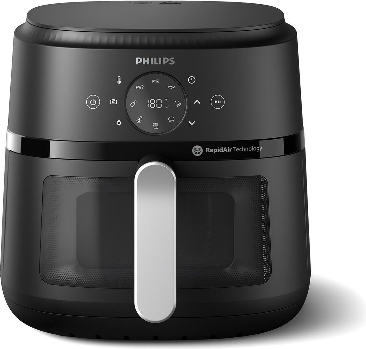 Philips Versuni 2000 Heteluchtfriteuse 6.2L Zwart