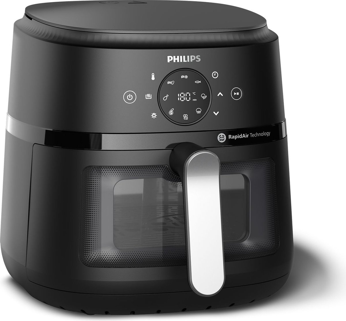 Philips Versuni 2000 Heteluchtfriteuse 6.2L Zwart