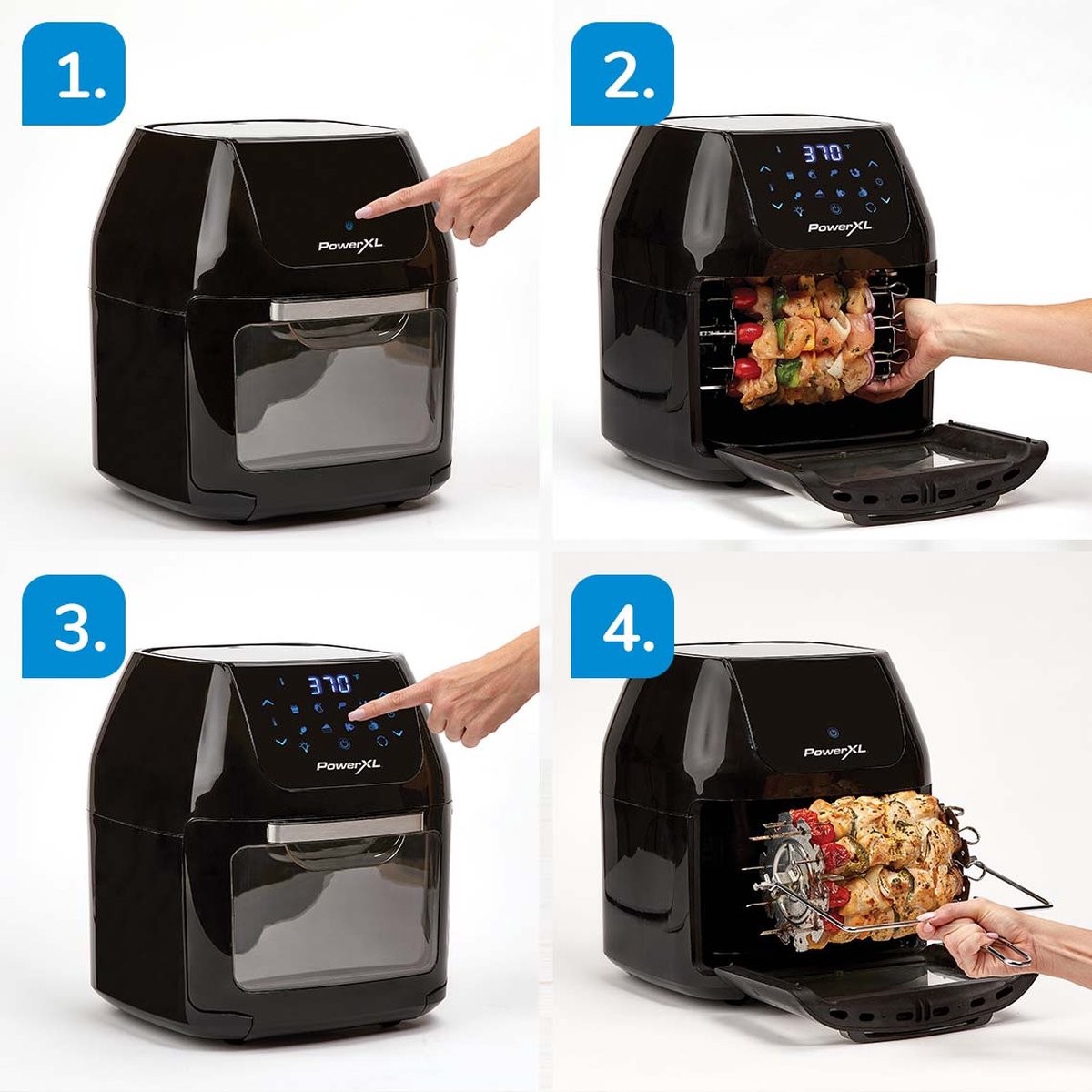 Power XL Airfryer Multifunction 6-in-1 Heteluchtfriteuse