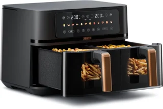 Twee manden, eindeloze mogelijkheden: de Princess Double Basket Airfryer