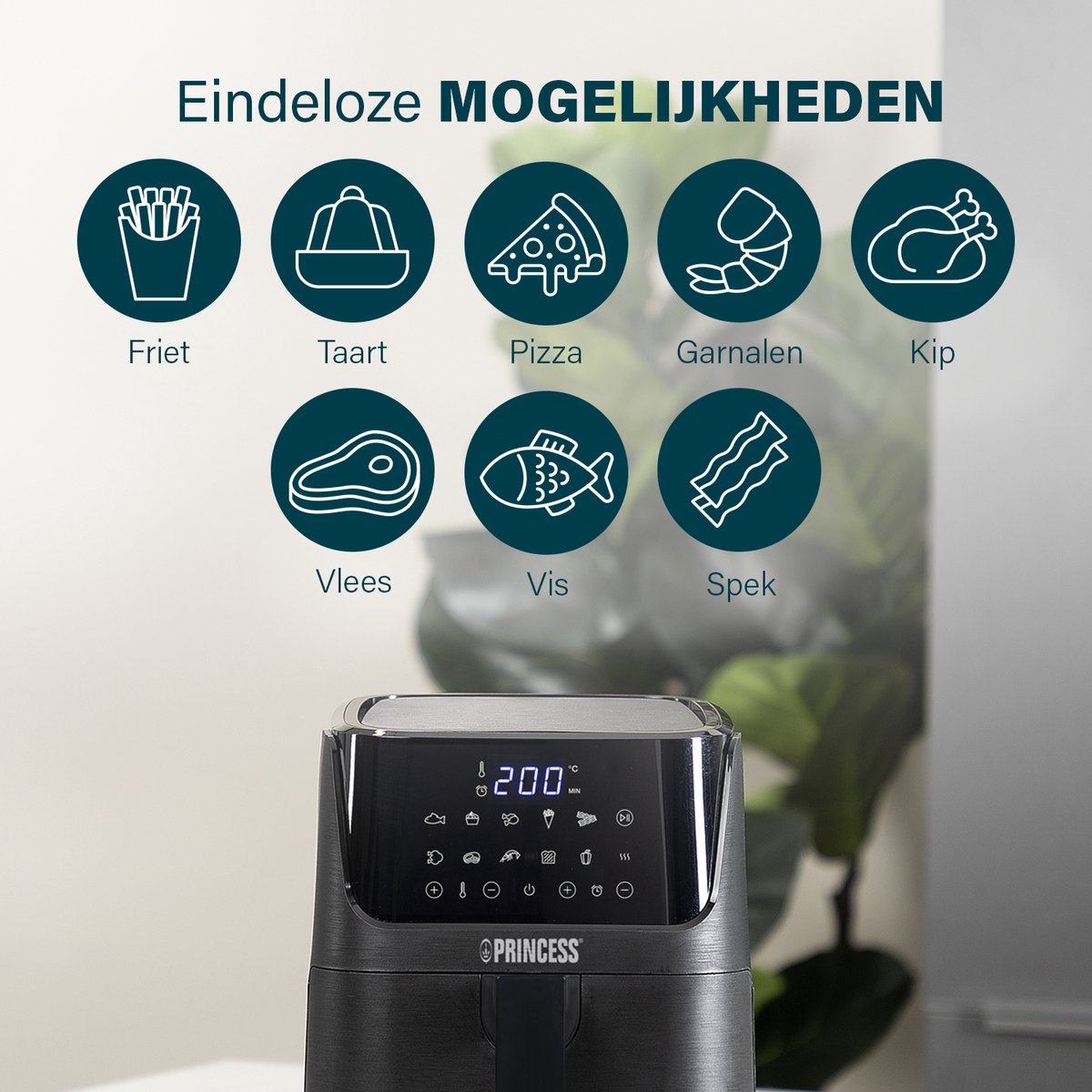 Wat vinden we goed aan de Princess Airfryer 182031 Digital Aerofryer 3,5L