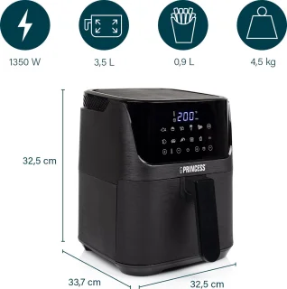 Princess Airfryer 182031 Digital Aerofryer 3,5L