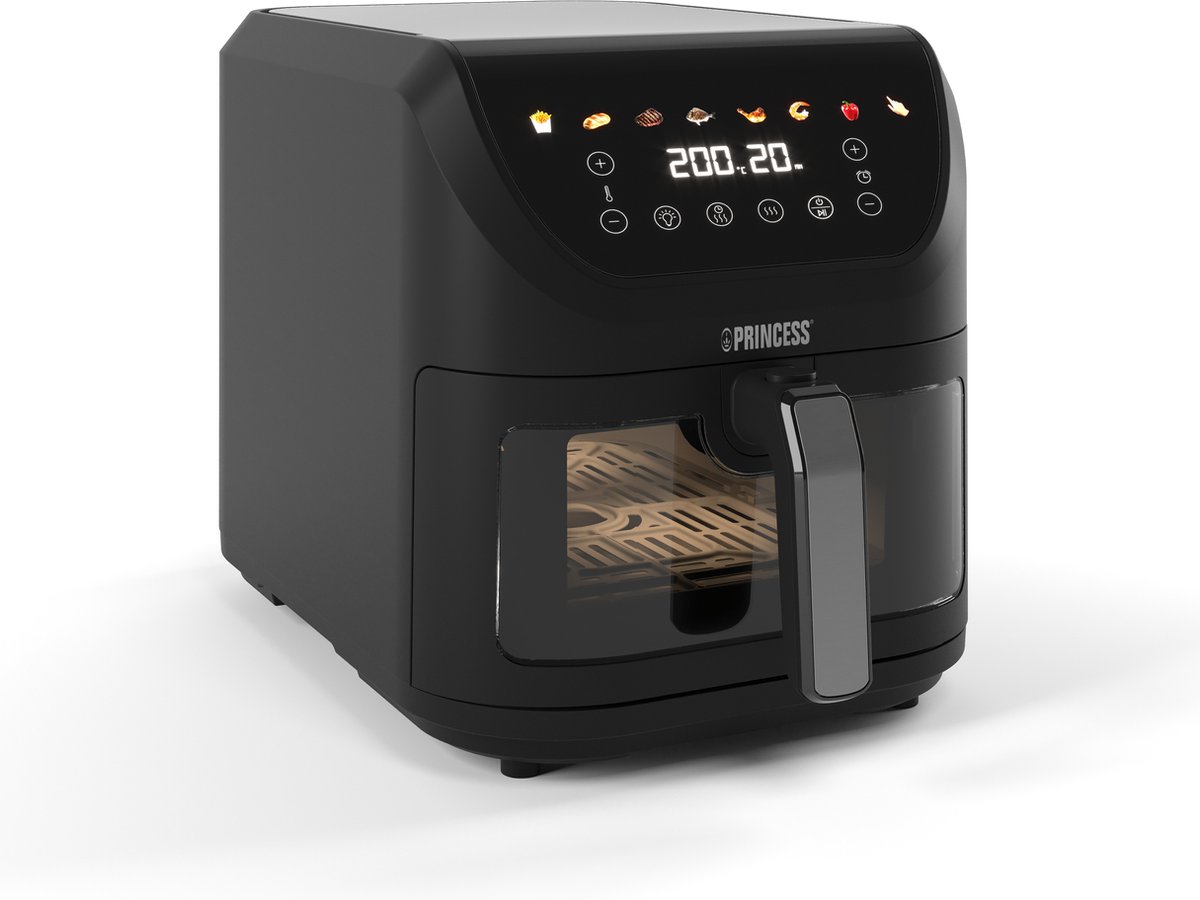 Princess Airfryer 182258 Heteluchtfriteuse 8L Zwart