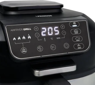 Princess Airfryer Grill XXL 182092 RVS/Zwart 5.6L
