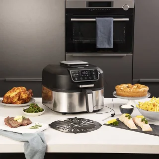 Princess Airfryer Grill XXL 182092 RVS/Zwart 5.6L