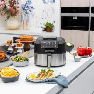 Princess Airfryer Grill XXL 182092 RVS/Zwart 5.6L