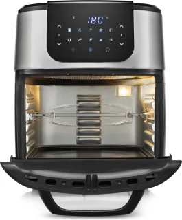 Princess Airfryer Oven DeLuxe 182075 - Heteluchtfriteuse 11L - RVS/Zwart
