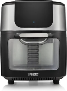 Princess Airfryer Oven DeLuxe 182075 - Heteluchtfriteuse 11L - RVS/Zwart