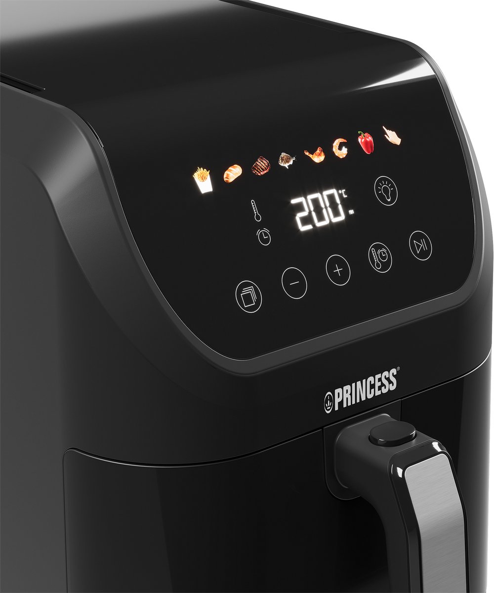 Princess Airfryer XL 182240 heteluchtfriteuse 5.5L zwart