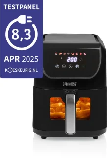 Princess Airfryer XL 182240 heteluchtfriteuse 5.5L zwart