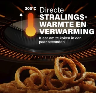 Princess Airfryer XL Cyclonic Vision 5L PFAS-vrij 182270