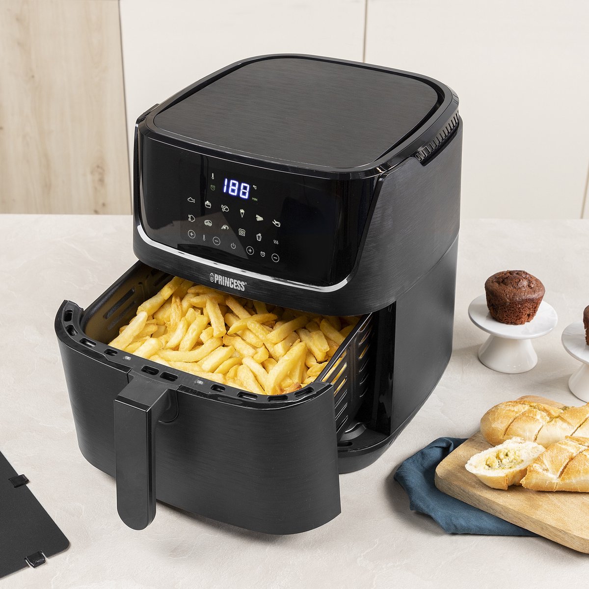 Wat vinden we goed aan de Princess Airfryer XXL 182061 - 6,5L Digital