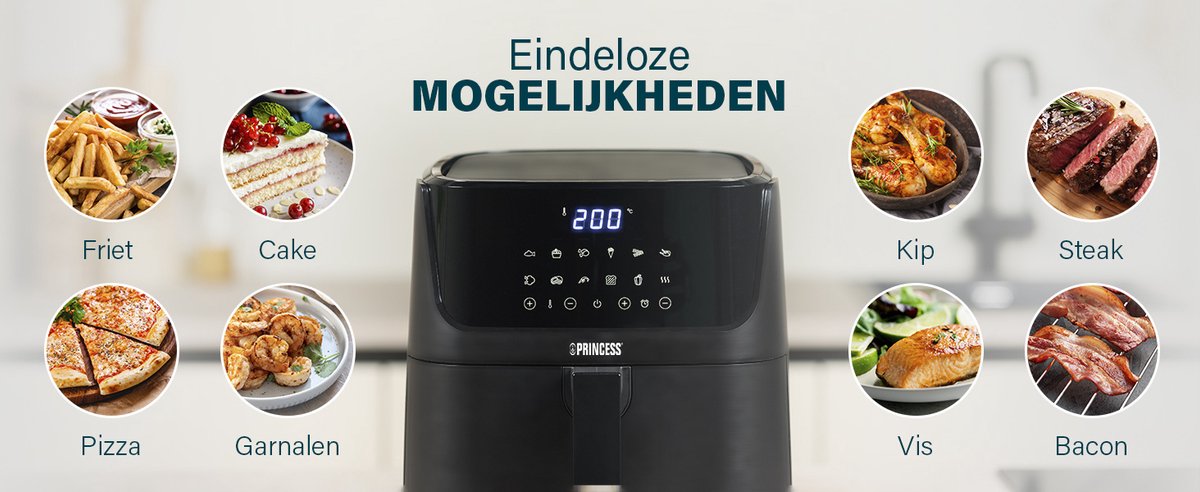 Princess Airfryer XXL 182061 - 6,5L Digital