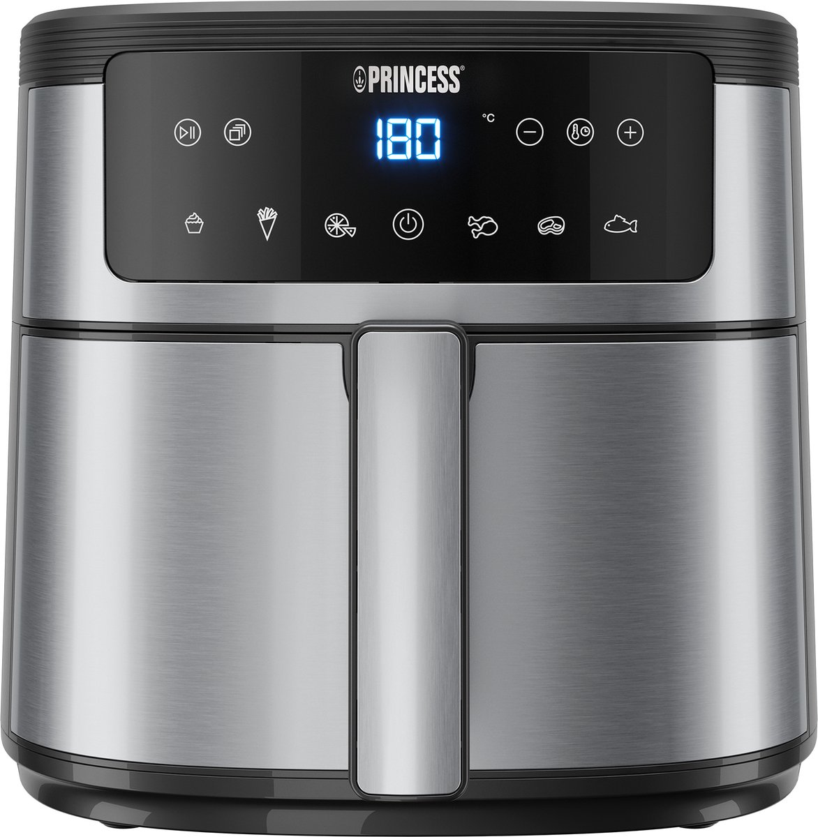 Princess Digital Airfryer 182463 6L RVS