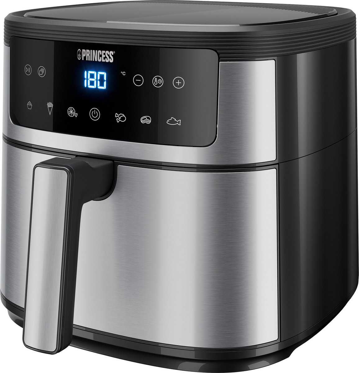Princess Digital Airfryer 182463 6L RVS