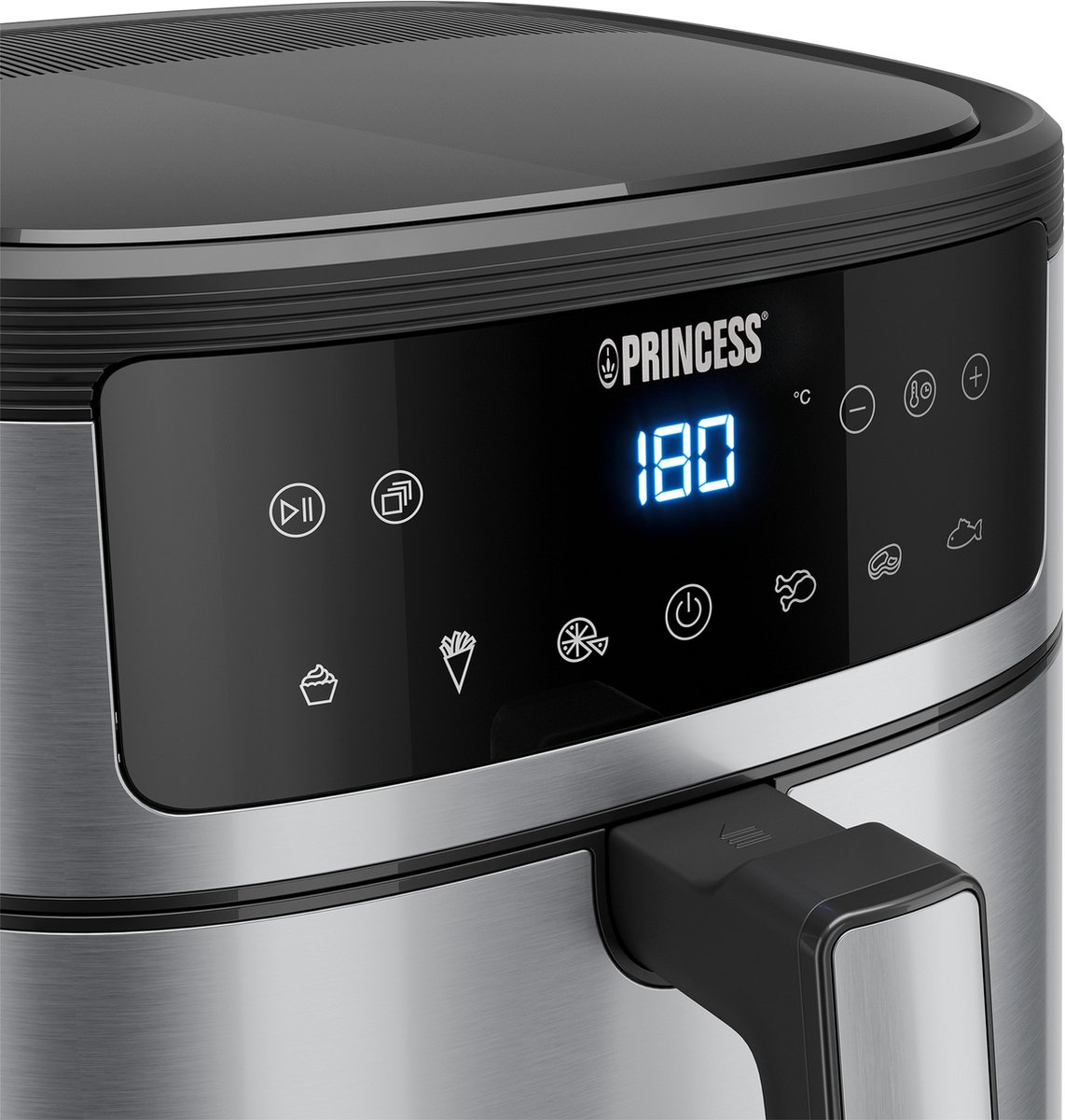 Princess Digital Airfryer 182463 6L RVS
