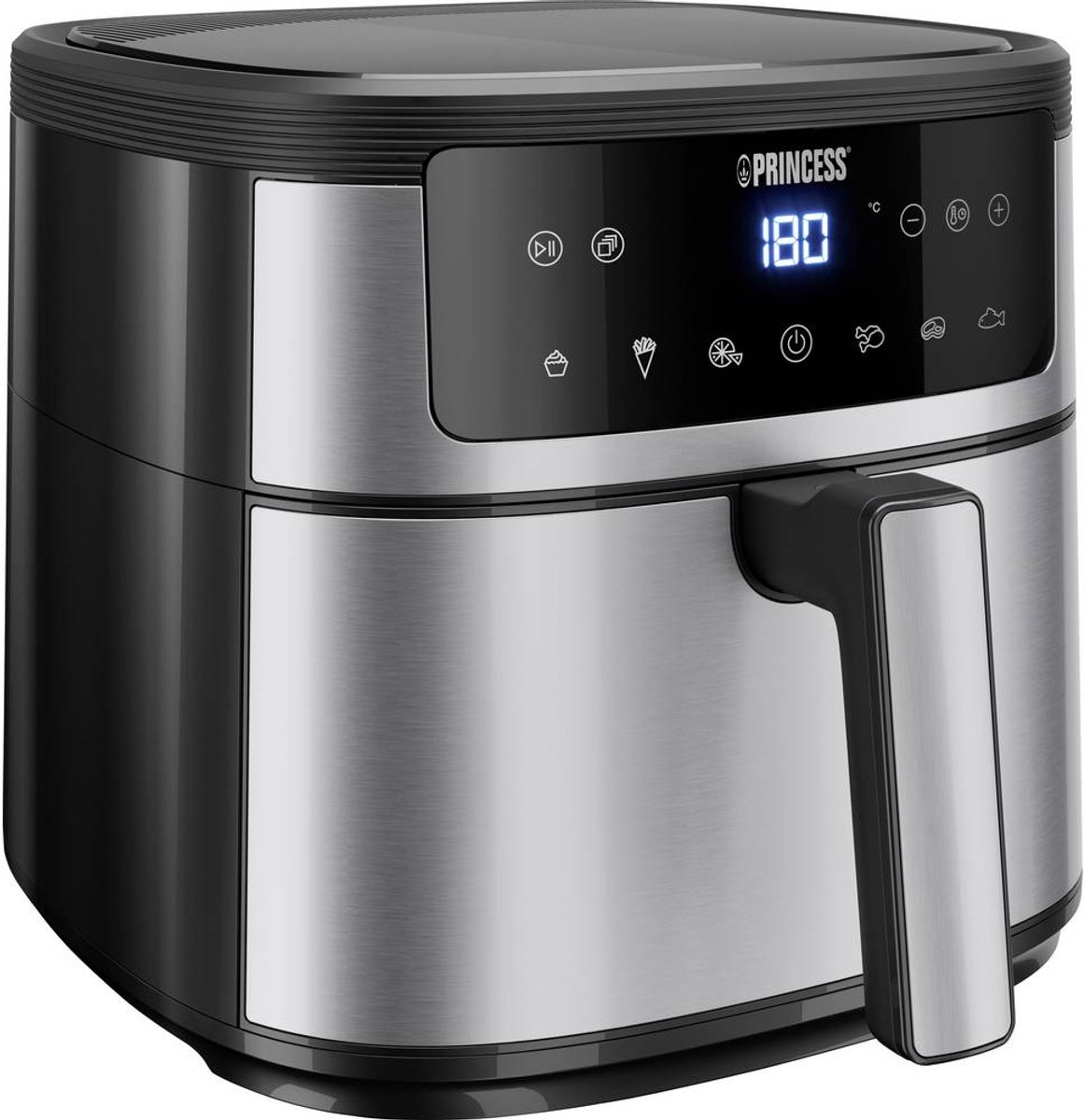 Princess Digital Airfryer 182463 6L RVS