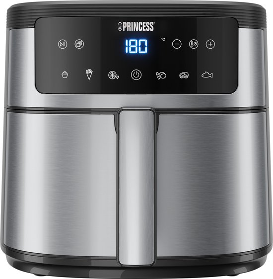 Princess Digital Airfryer 182463 6L RVS