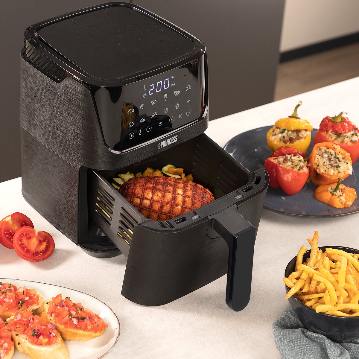 Princess Digital Airfryer XL 182024 3.5L Zwart