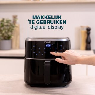 Princess Digitale Airfryer 182238 4L Zwart