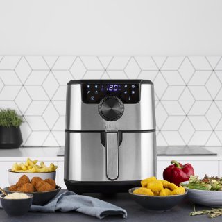 Princess Digitale Airfryer Deluxe 182033 RVS 4.5L