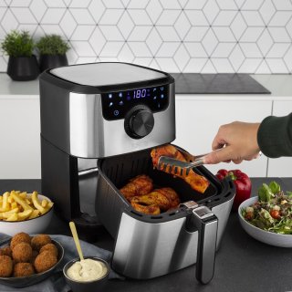 Princess Digitale Airfryer Deluxe 182033 RVS 4.5L