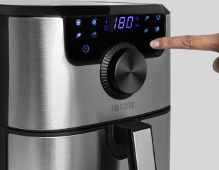 Princess Digitale Airfryer Deluxe 182033 RVS 4.5L