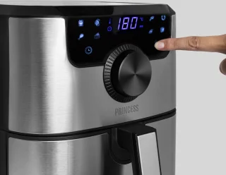 Princess Digitale Airfryer Deluxe 182033 RVS 4.5L