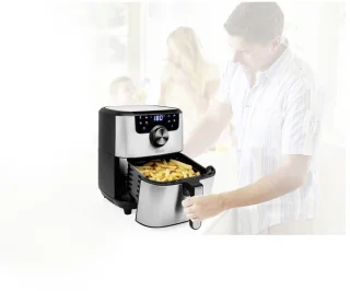 Princess Digitale Airfryer Deluxe 182033 RVS 4.5L