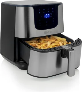 Princess Digitale Airfryer Deluxe XXL 182060 - Heteluchtfriteuse 5.5L RVS
