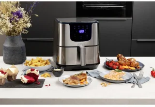 Princess Digitale Airfryer Deluxe XXL 182060 - Heteluchtfriteuse 5.5L RVS